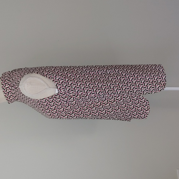 Tyler Boe sleeveless tunic, mock neck geo print, sz XS, new - Picture 4 of 14